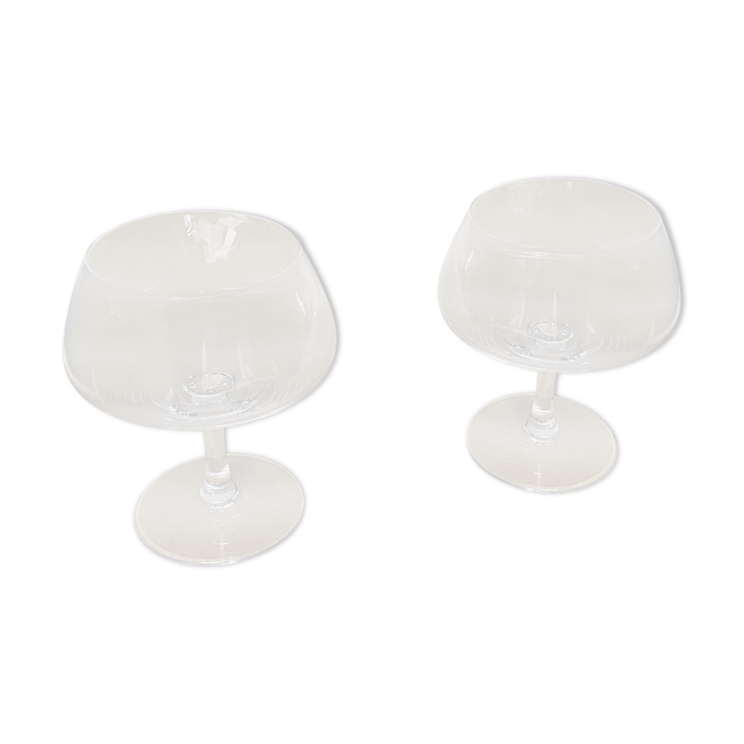 Crystal Sevres Cognac Glasses