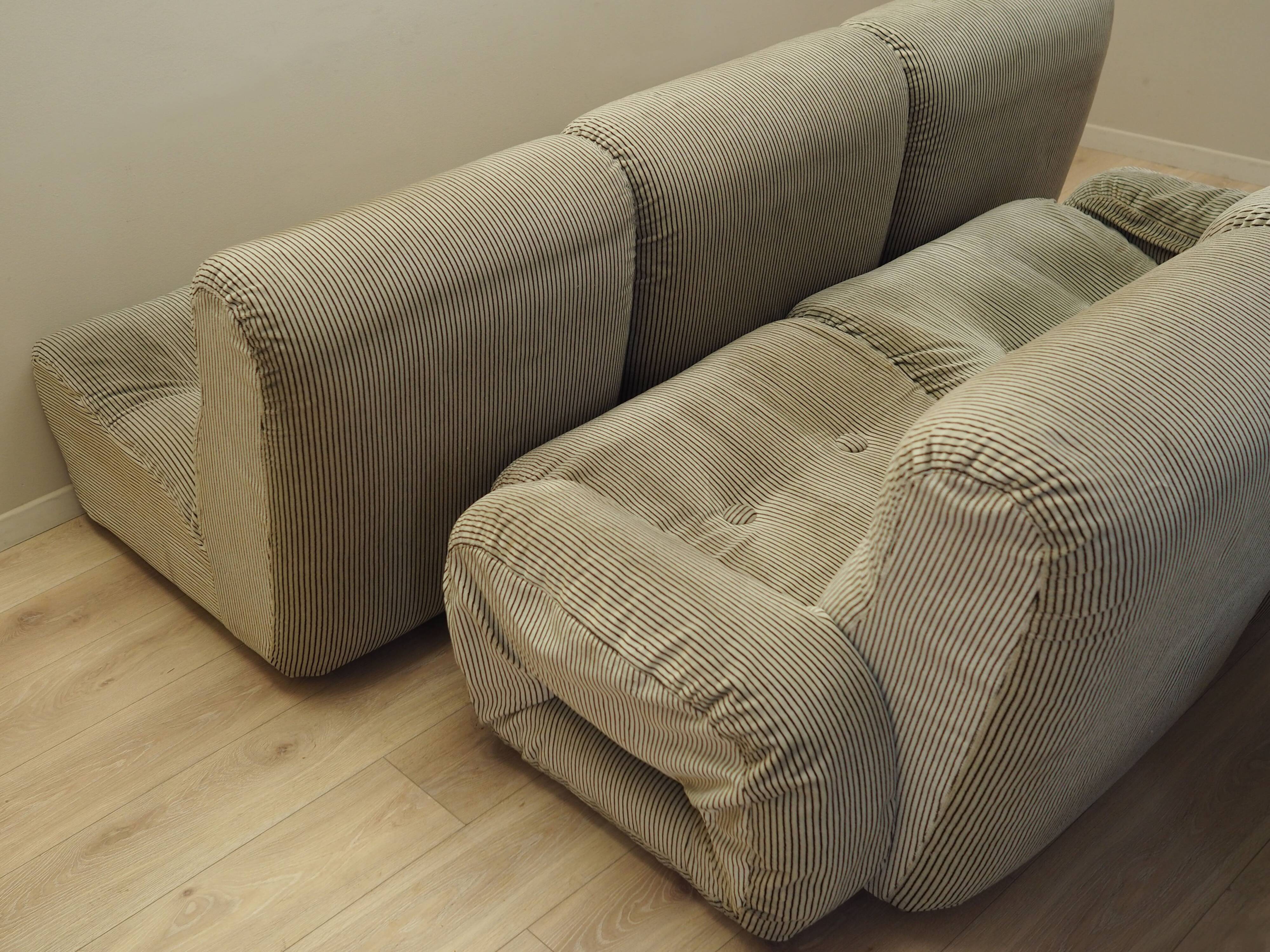 Modular sofa, Italian design, 1960s, production: Italy