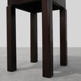 Art Deco square Oak Side Table, France, circa 1920