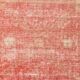 Tapis de couloir vintage rouge et rose 2x12, 73x382 cm