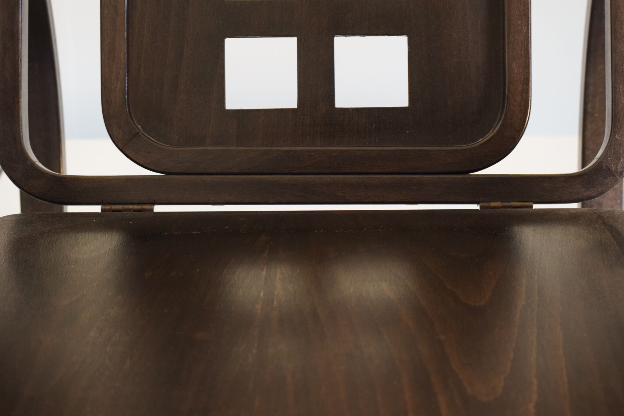 Josef Hoffmann 'Sitzmaschine' Wooden Armchair