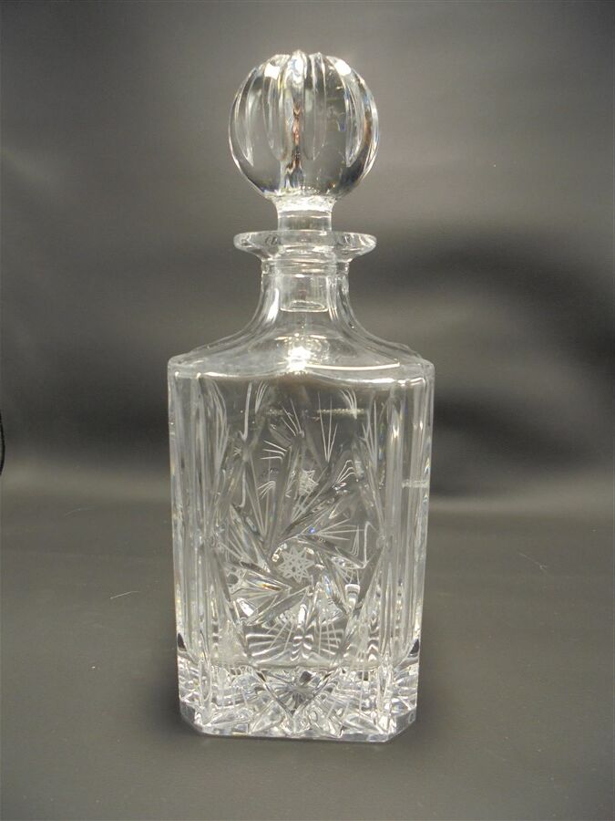 Carafe à whisky en cristal