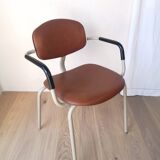 Set of 4 420-44 Strafor-Steelcase Vintage Armchairs