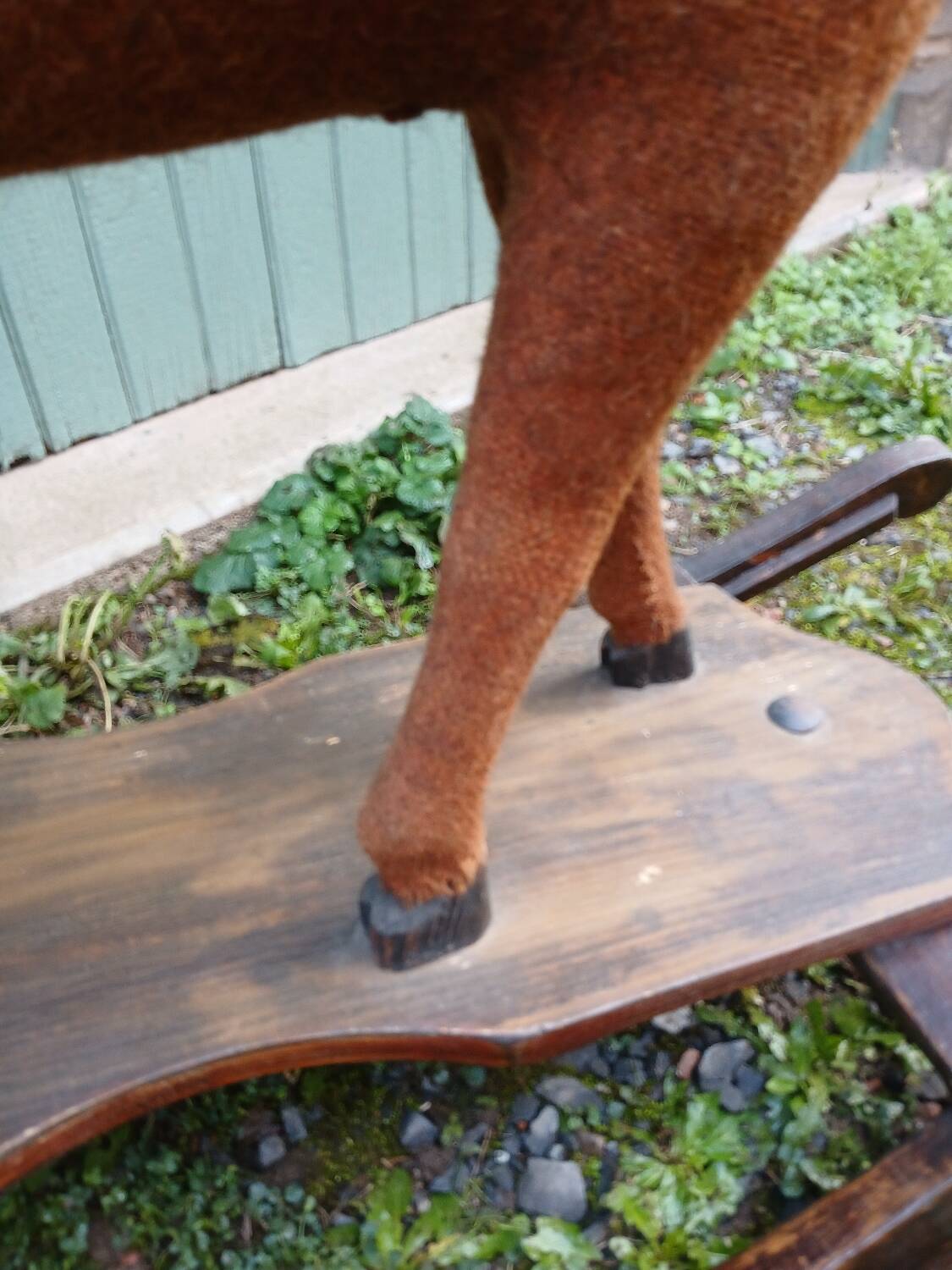 Antique rocking horse