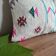 Colourful Berber kilim cushion