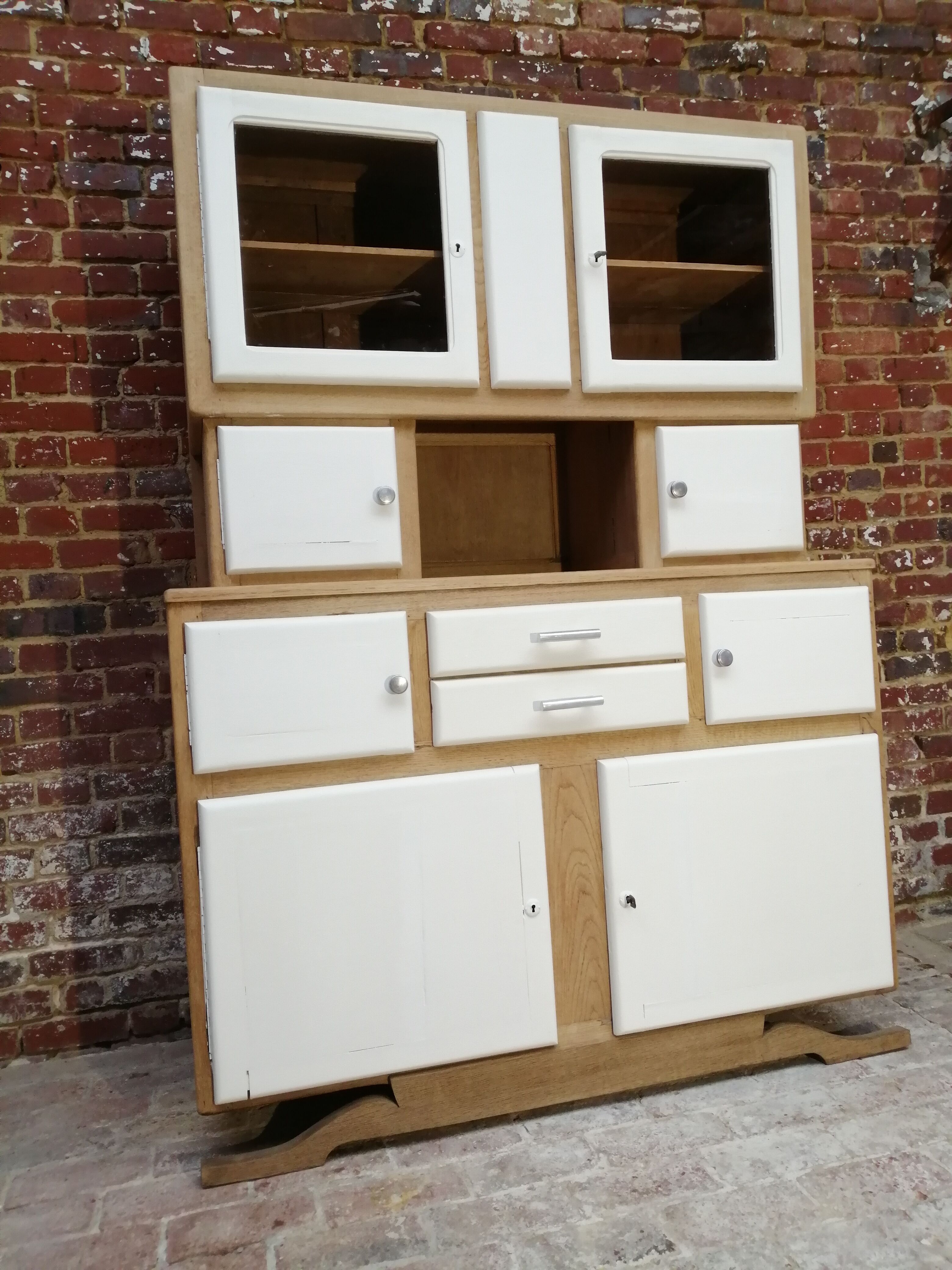Buffet mado brushed oak and vintage cream