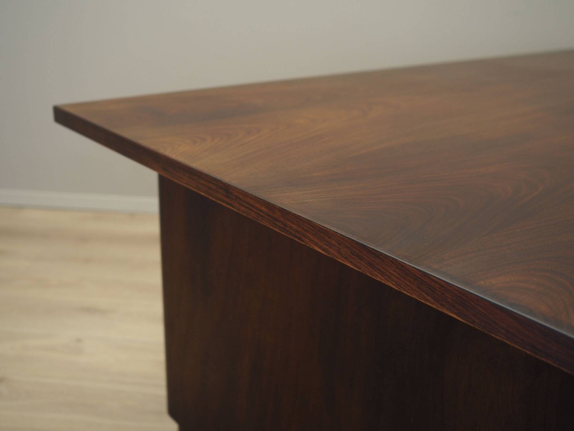 Walnut desk, Danish design, 1960s, production: Denmark