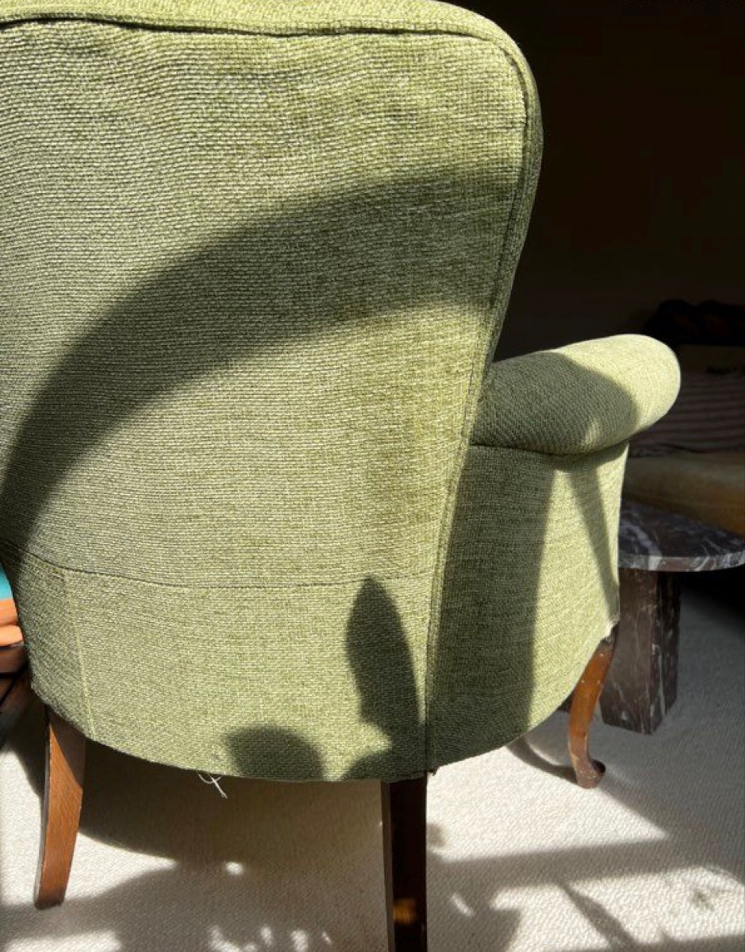 Paire de fauteuils vintage années 60 – esprit scandinave