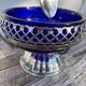 Silver-plated sugar bowl, 1970