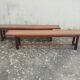 ,Pair of benches length 2 meters