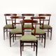 Ensemble de salle à manger moderne du milieu du siècle restauré, Tchécoslovaquie, années 1960, ensemble de 7 pièces.