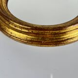 Petit miroir médaillon, XXe, style Louis XV