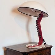 Sculptural Lamp "Snake" – Memphis & Postmodern Aesthetic – Massive