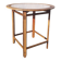 Vintage Italuin side table Giorgetti Galaxy wood white