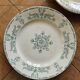 Assiettes plates anciennes dépareillées terre de fer