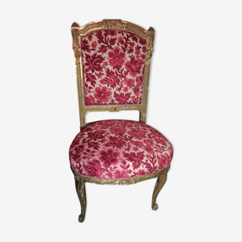 Louis XVI Chair with Golden wood