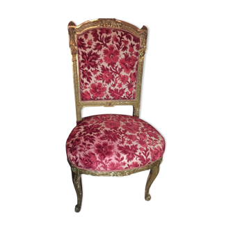 Louis XVI Chair with Golden wood