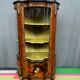 Vitrine ancienne de Vernis Martin de style Louis XV
