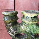 Tamegroute pottery candle holder