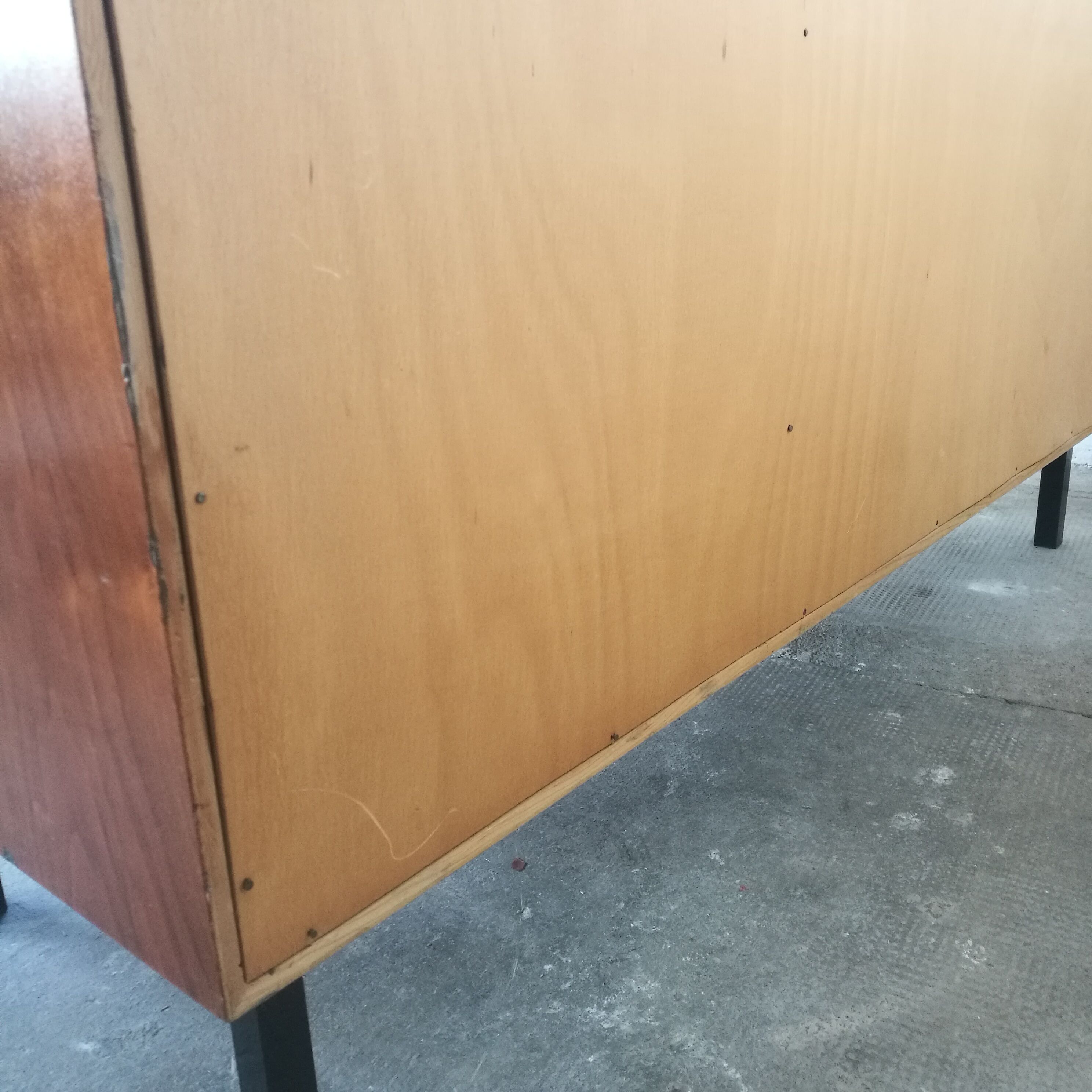 Scandinavian style sideboard, sliding doors