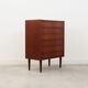 Commode en teck, design danois, années 60, production: Danemark