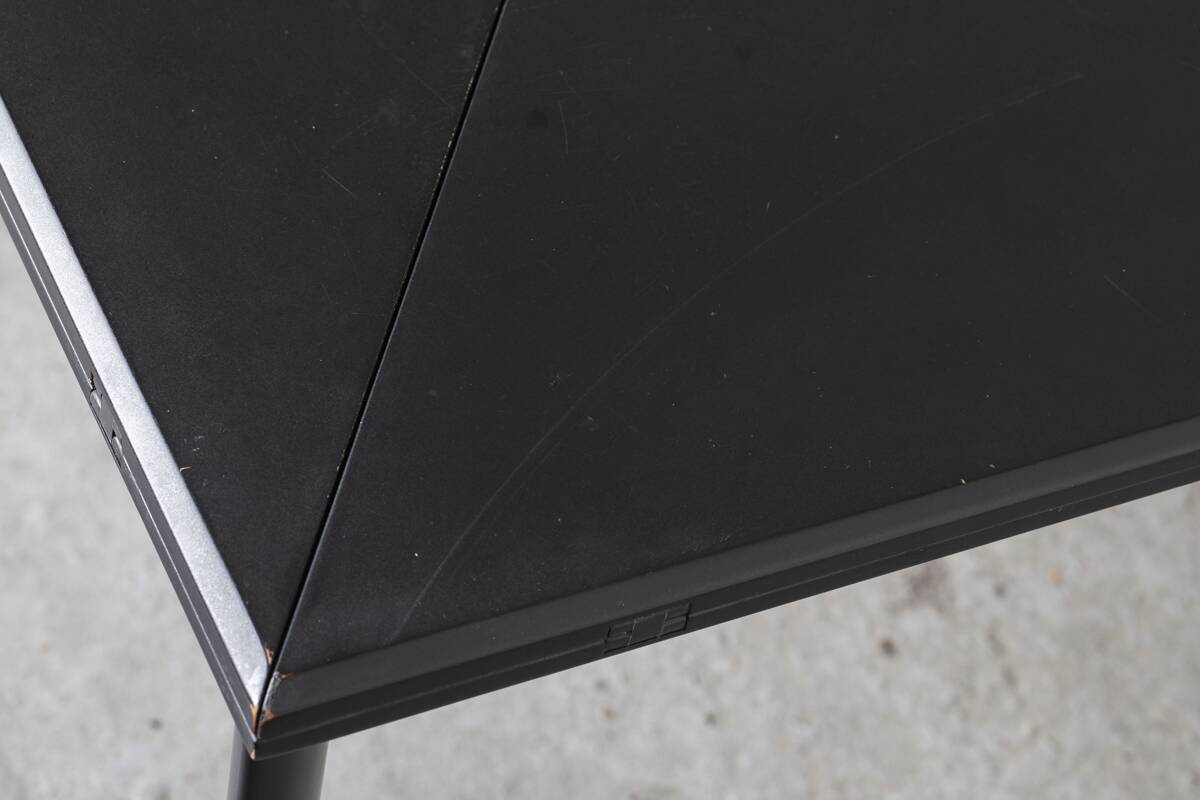 Origami dining table, Italy, 1980s