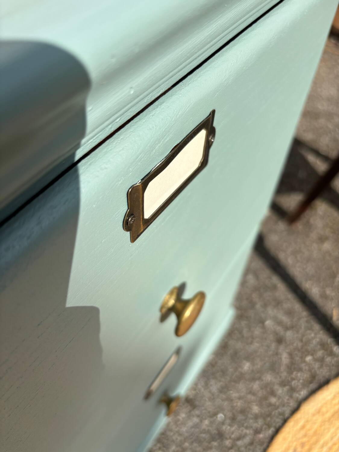 Vintage two-drawer cabinet