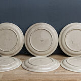 Set of 6 vintage dessert plates