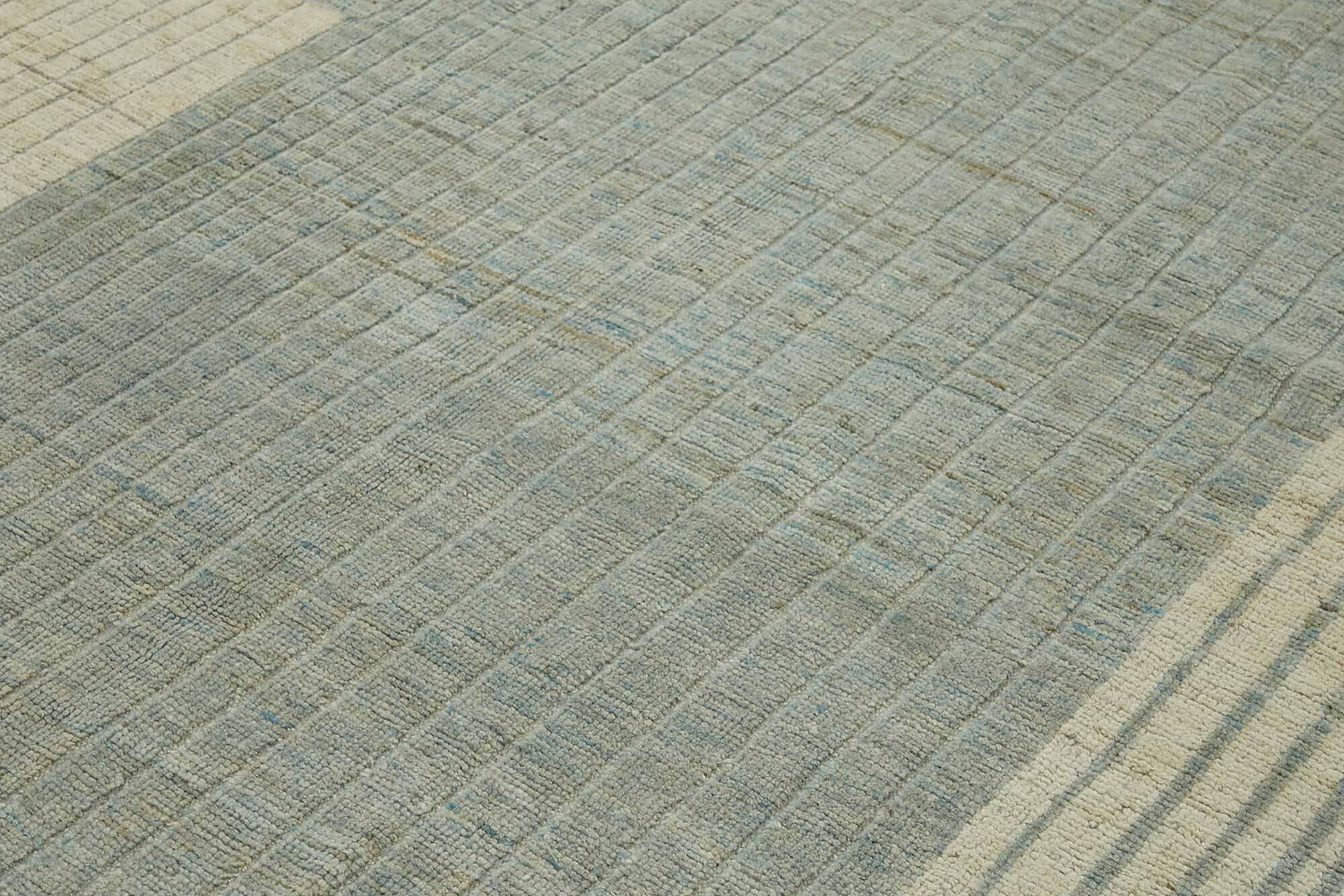 Handmade Turkish One of a Kind 256 cm x 308 cm Beige Wool Carpet