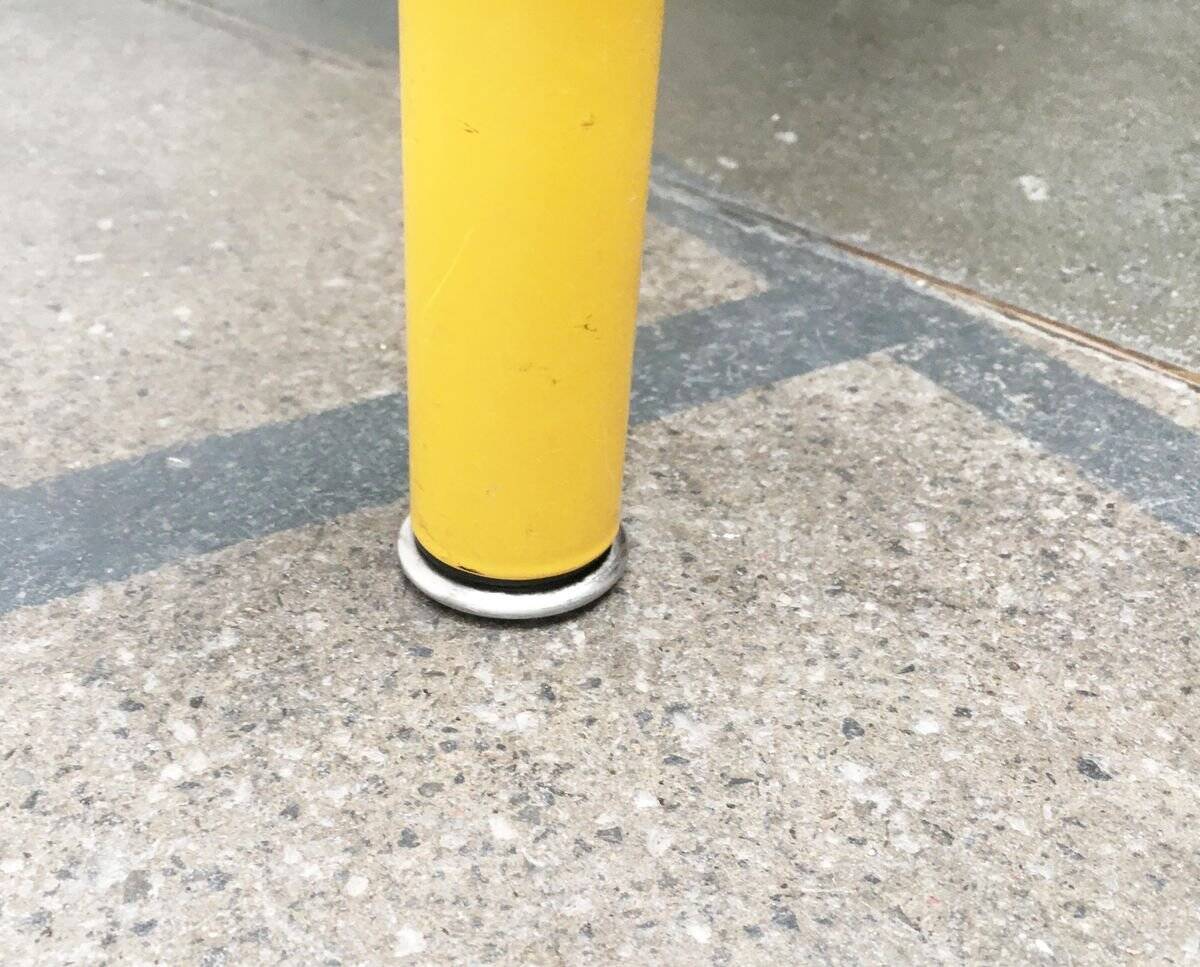 Stackable chairs and table German Lotus by Hartmut Lohmeyer for Kusch+Co, set of 3.