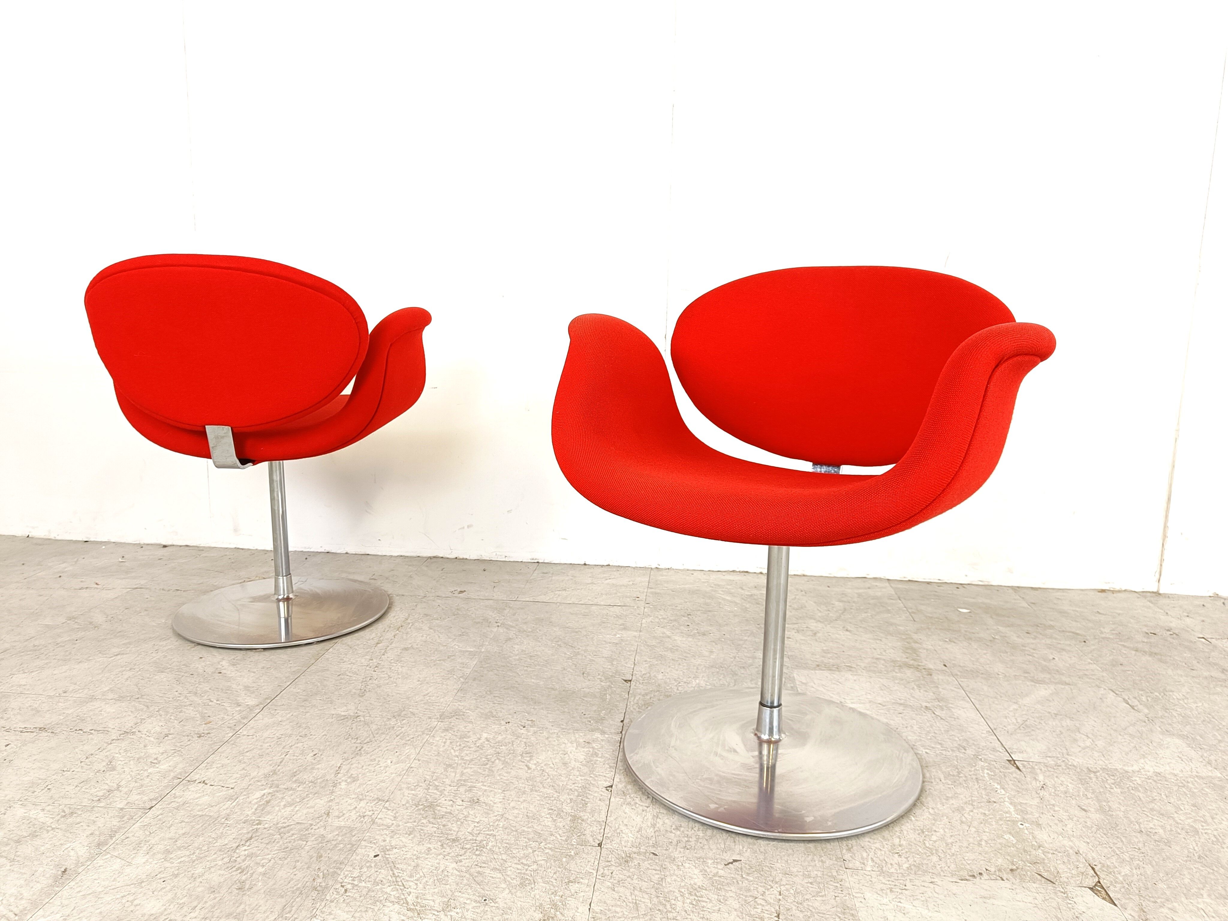 Little tulip chairs by Pierre Paulin for Artifort, 1990s - set of 4