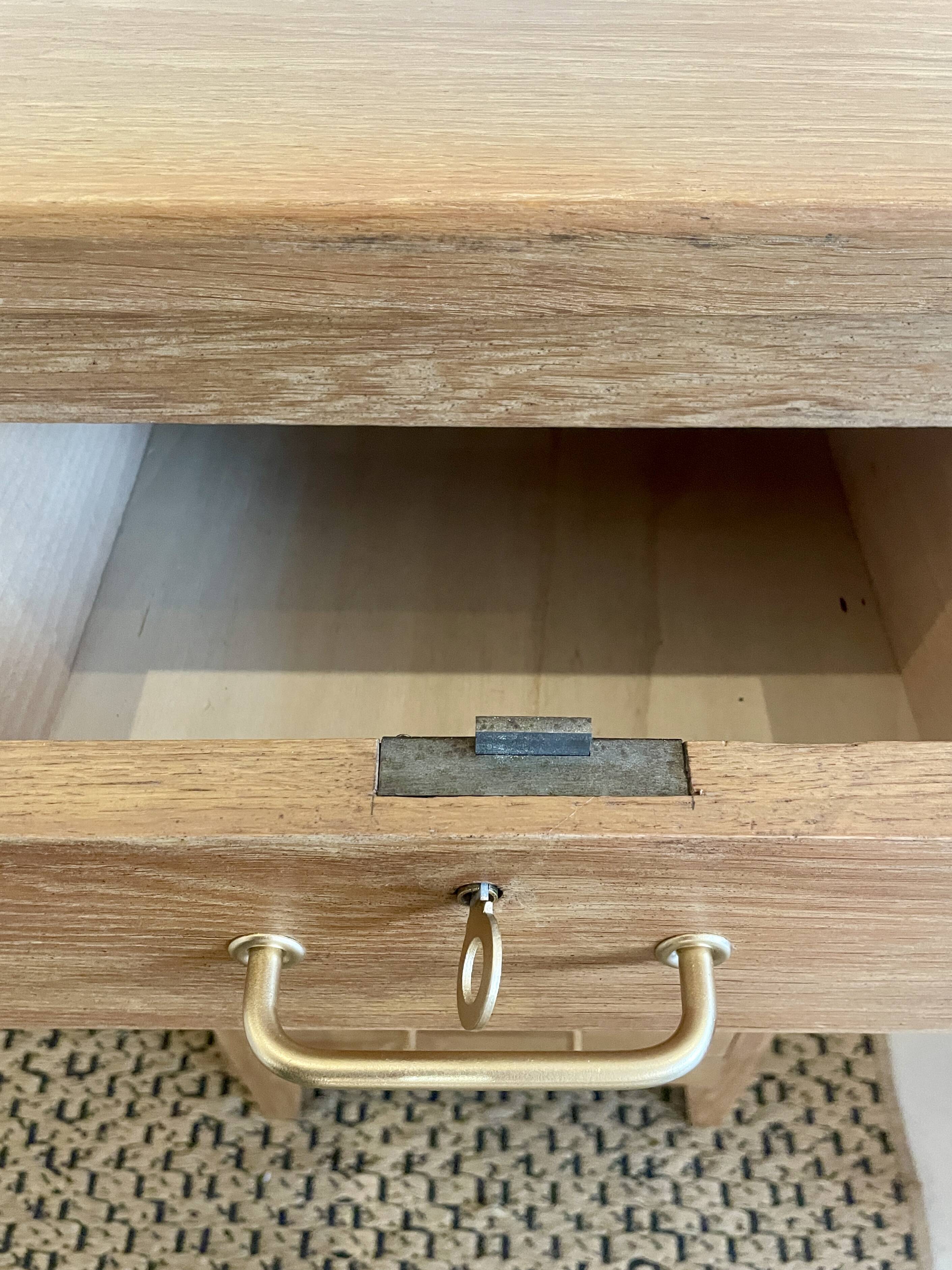 Wooden desk from the 40s/50s