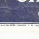 Sign of factory vintage 1920 "table-maxim" robert number 13 filed