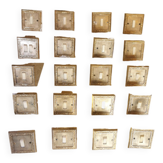 Old brass switches