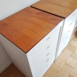 Vintage wood carpentry boxes