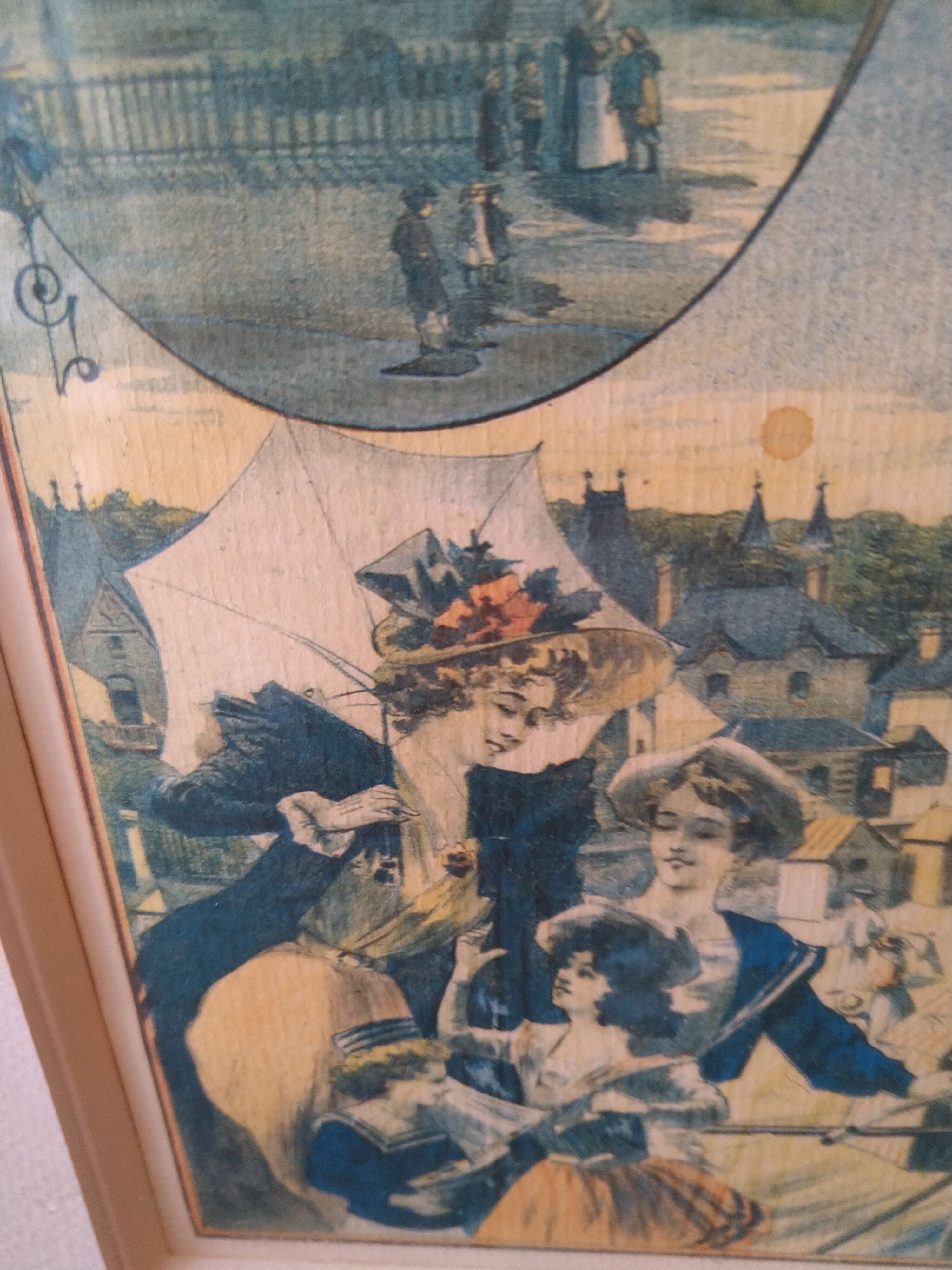 Old poster La Baule
