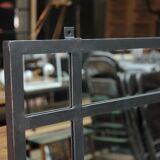 Industrial metal mirror 1930s - 112x221cm