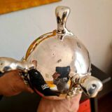 Solid silver teapot