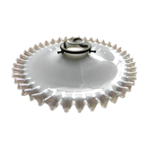 Abat-jour de suspension opaline blanche