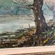 Huile sur toile paysage de Vendée