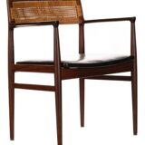 6x Dining Chairs by Erik Wørts 50s in Palisander