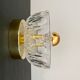 Vintage glass lampshade