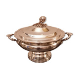 Silver metal soup