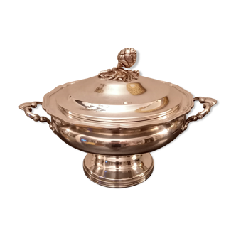 Silver metal soup