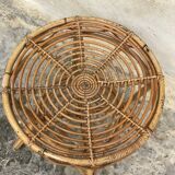 Rattan table 1950