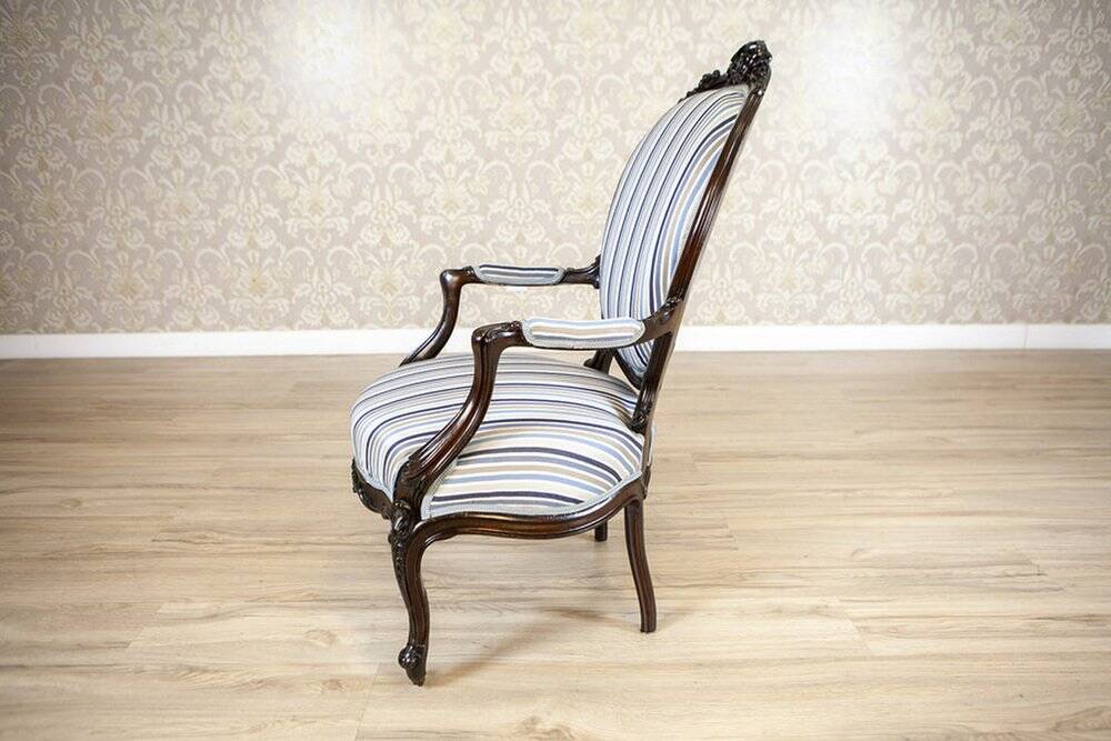 Antique Louis Philippe Style Chair in Mahogany