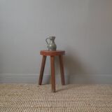 Ceramic pitcher vase with handle handmade pottery artisanal manufacturing Scandinavian country decoration