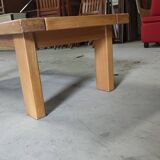 Solid elm coffee table circa 1960
