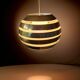 Large "El Monde" suspension by Carl Thore for Granhaga, Sweden 1960