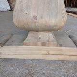 Monastery table with zinc top